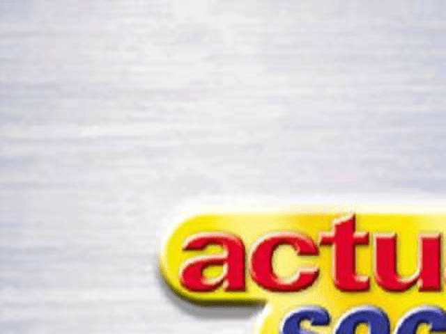 Actua Soccer 3 title screen for Playstation